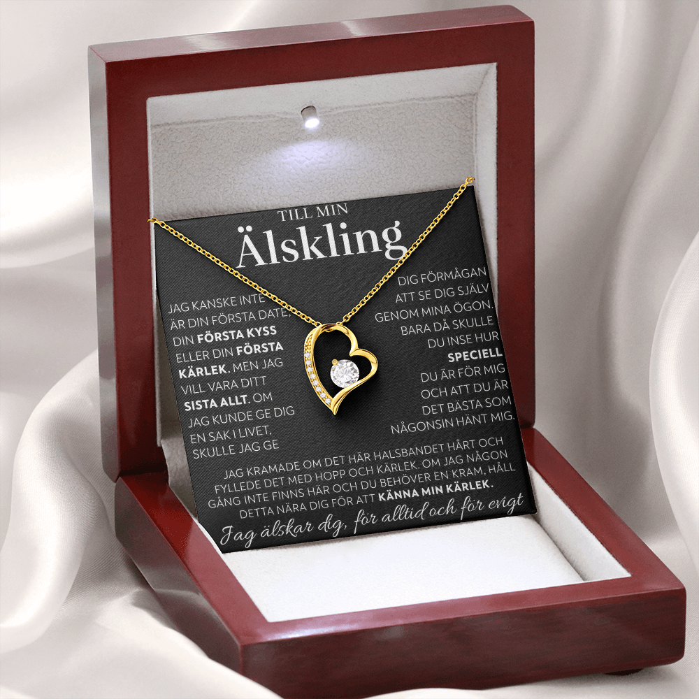 Till Min Älskling - Känn Min Kärlek - Halsband Forever Love