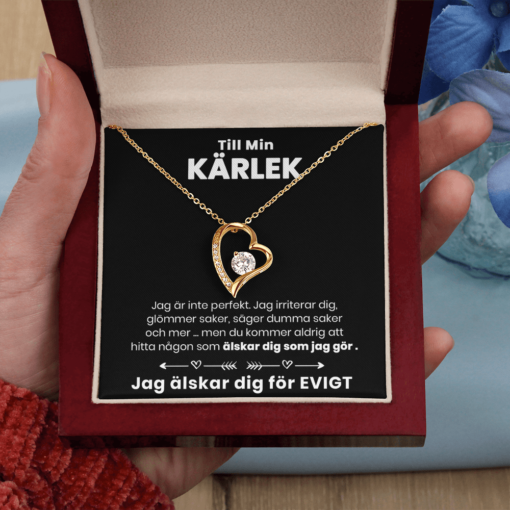 Hjärthalssmycke - Till Min Kärlek