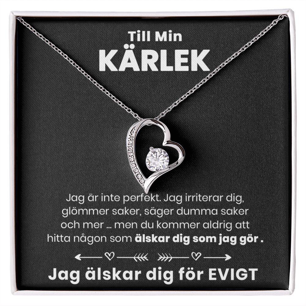Hjärthalssmycke - Till Min Kärlek
