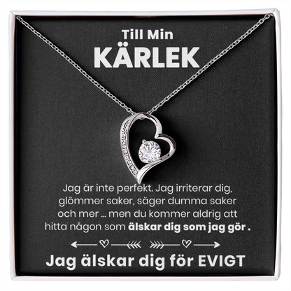 Hjärthalssmycke - Till Min Kärlek