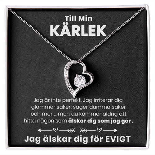 Hjärthalssmycke - Till Min Kärlek