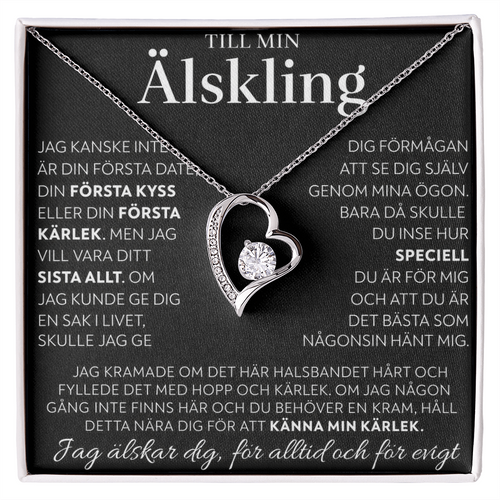 Till Min Älskling - Känn Min Kärlek - Halsband Forever Love