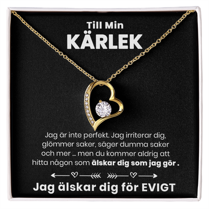 Hjärthalssmycke - Till Min Kärlek