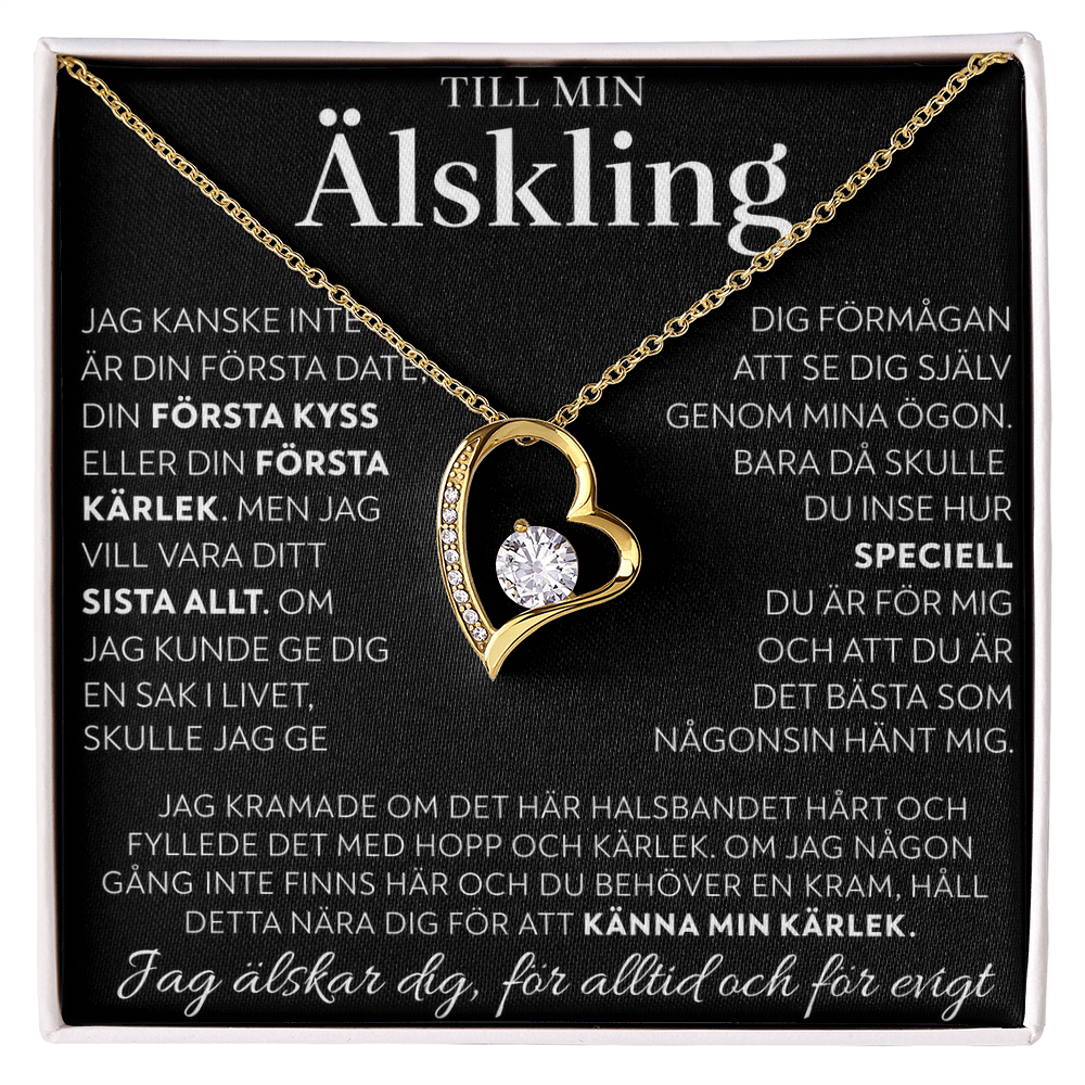 Till Min Älskling - Känn Min Kärlek - Halsband Forever Love
